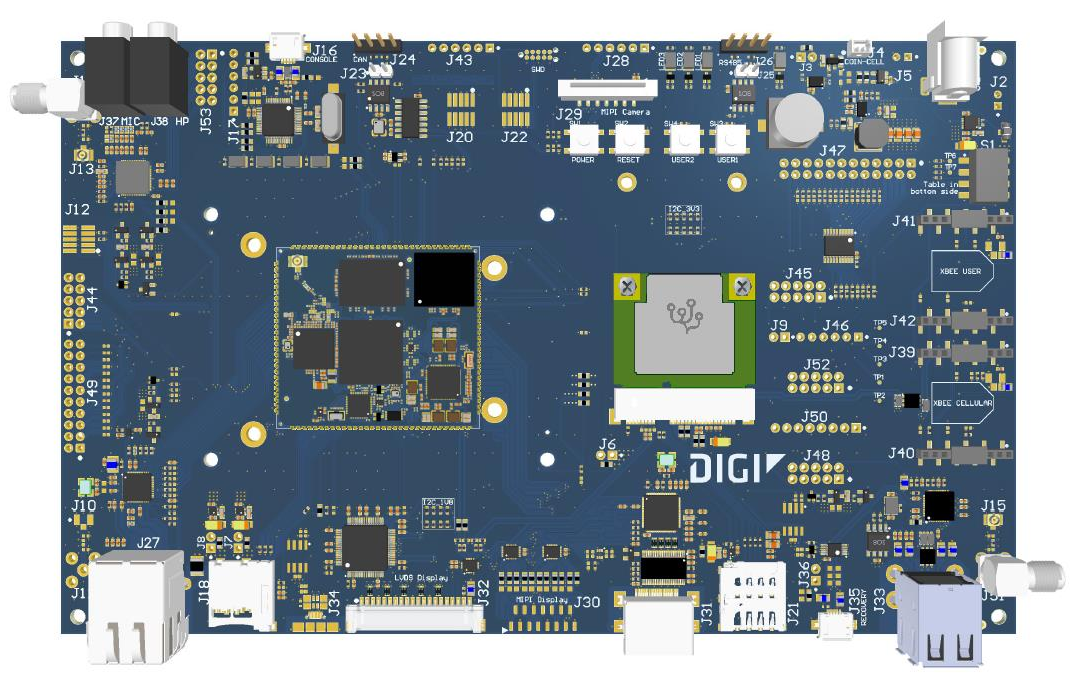 Google Coral mici PCI on ConnectCore 8M Mini Development Kit